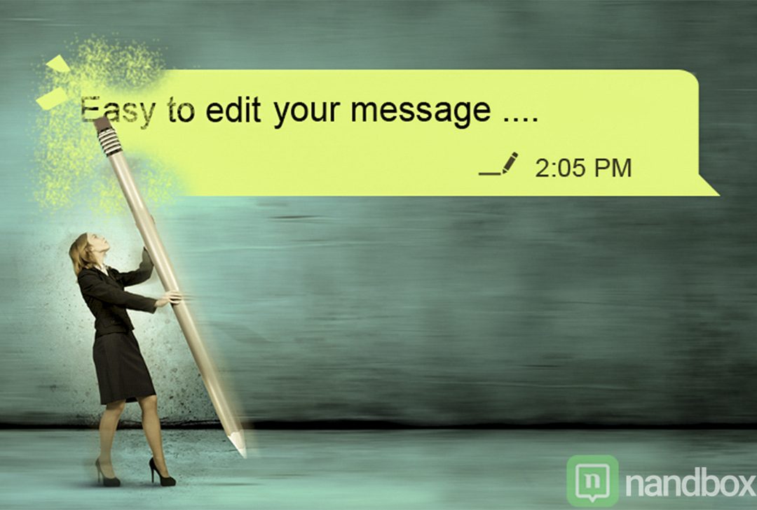 Editing message