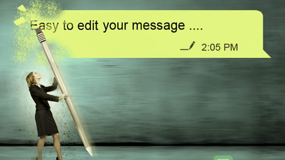 Edit your Sent Messages With nandbox Messenger