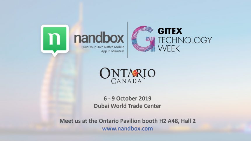 You are currently viewing nandbox Exhibits at GITEX Technology Week 2019