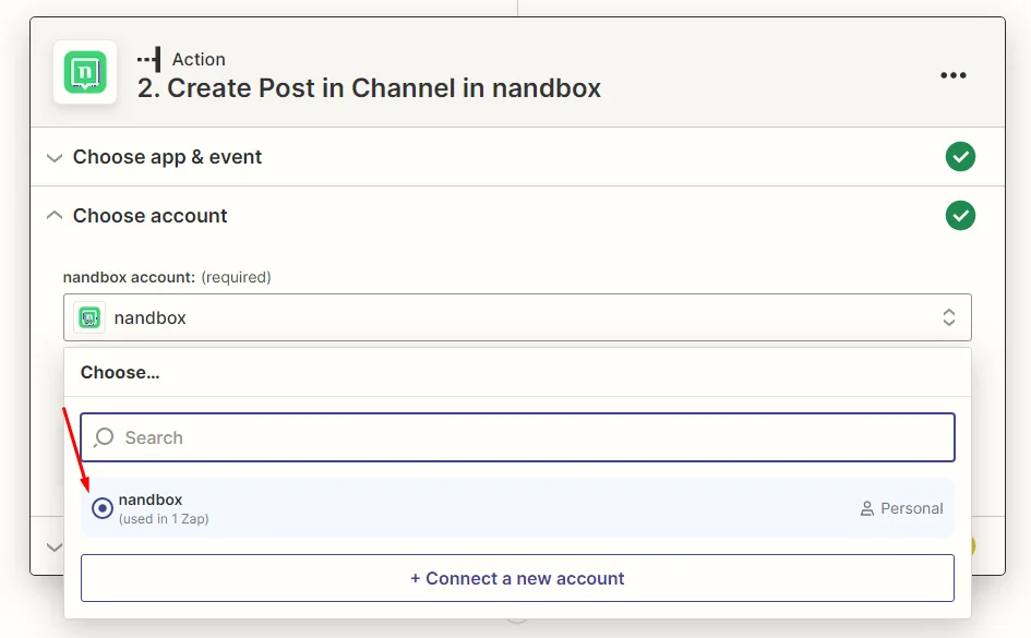 create post in channel nandbox