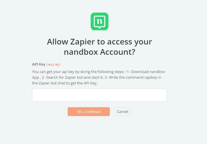 allow zapier to access