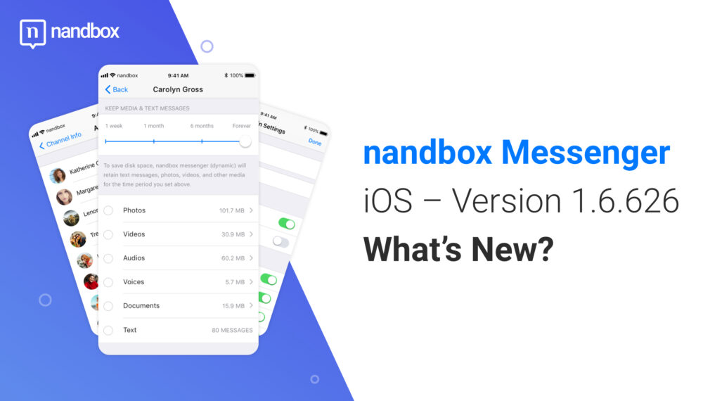 nandbox Messenger for iOS – Version 1.6.625: What’s New?