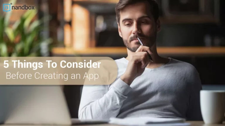 5 Things To Consider Before