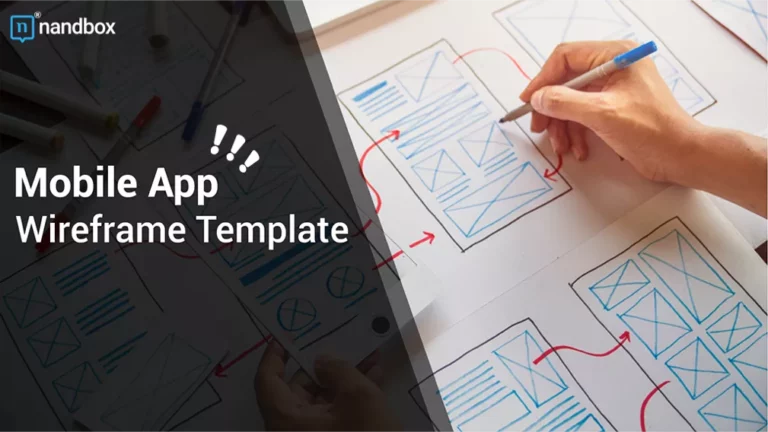 Mobile App Wireframe Template
