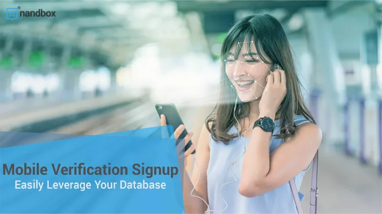 Mobile Verification Signup