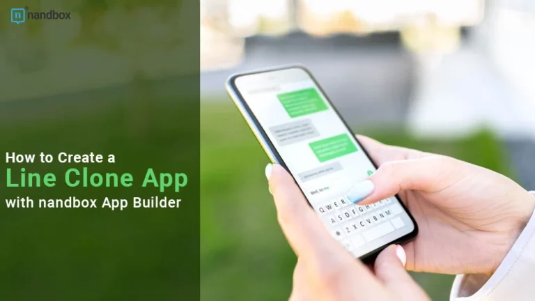how to build an app like line