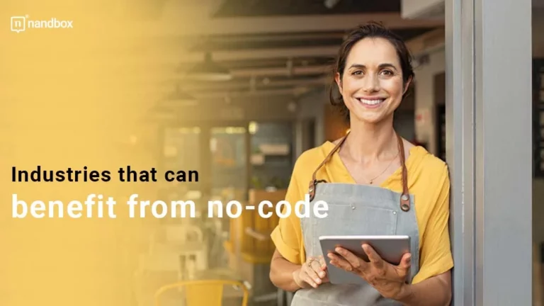 Industries that can benefit from no-code