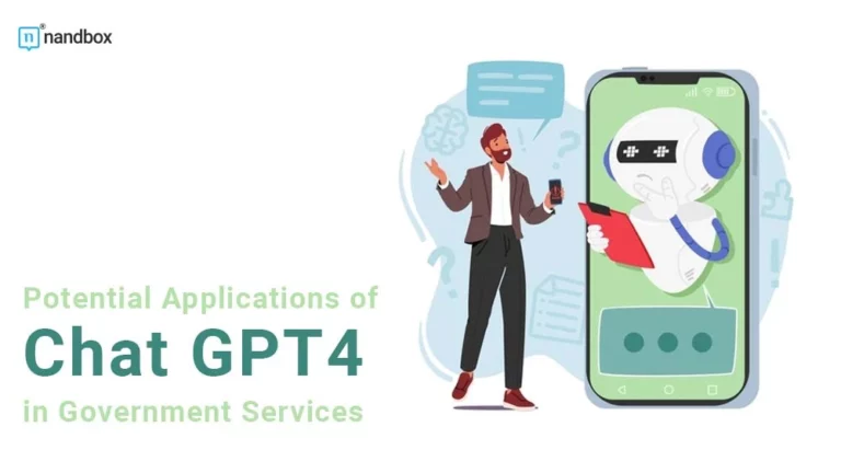 Potential Applications of Chat GPT4 in Government Services