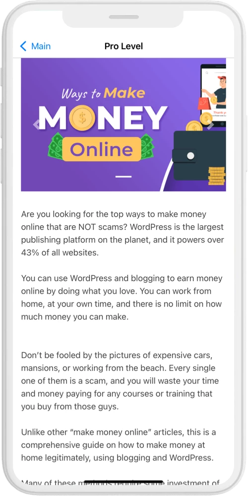 online courses pro iOS