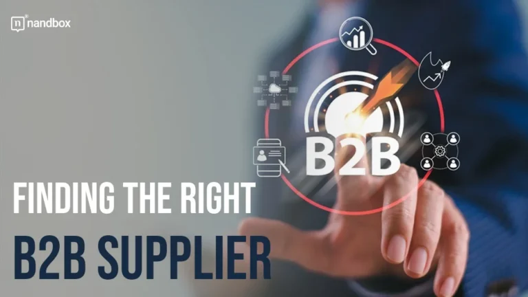 Finding the Right B2B Supplier