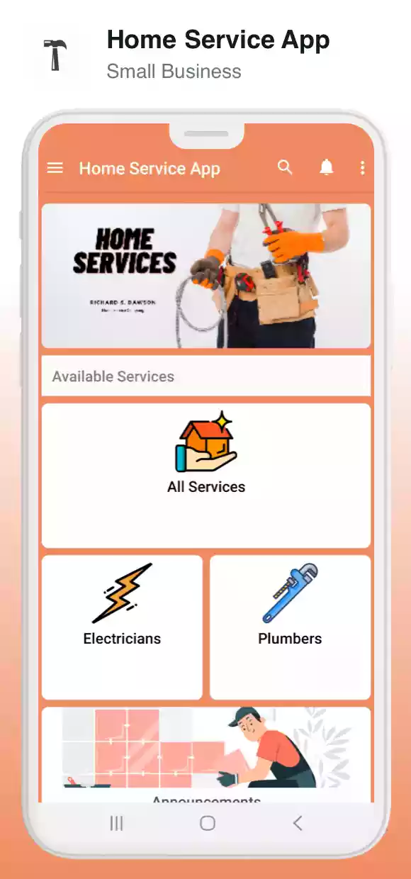 Home Service App