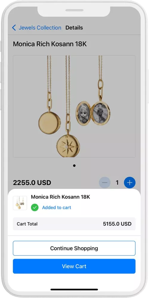 Jewerly Store details ios