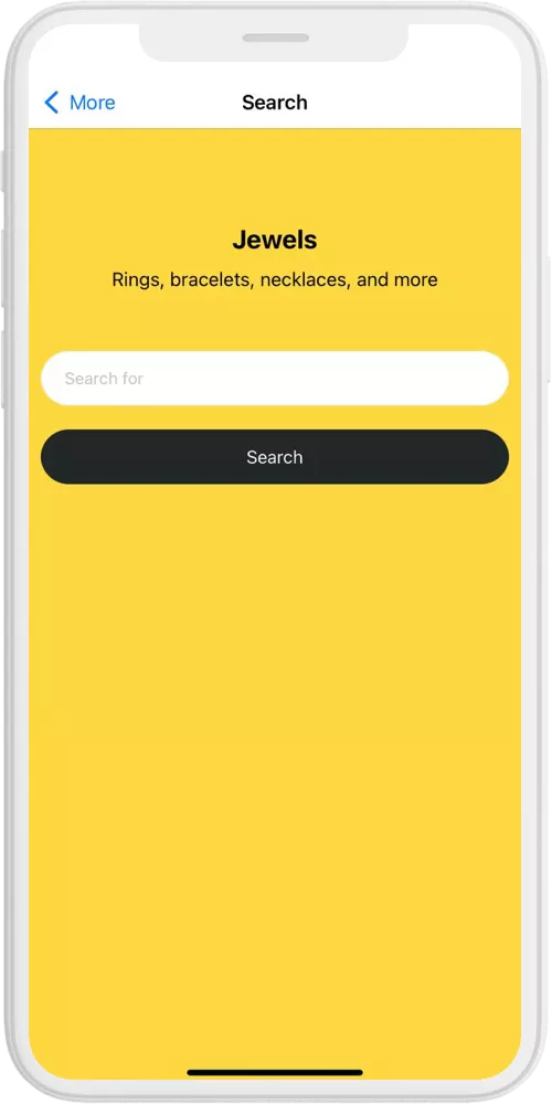 Jewelry Store App Nandbox Native App Builder