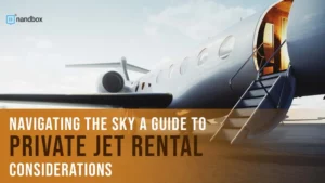 Read more about the article Navigating the Sky: A Guide to Private Jet Rental Considerations