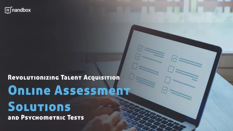 Revolutionizing Talent Acquisition Online Assessment Solutions and Psychometric Tests