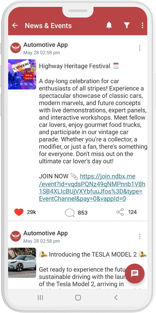 Automotive App news events