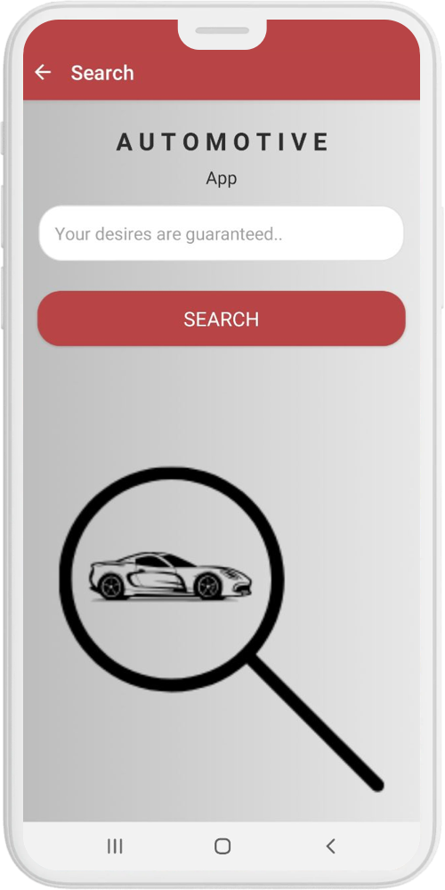 Automotive App search