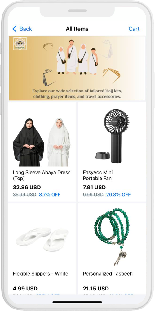 HajjGuide all items ios