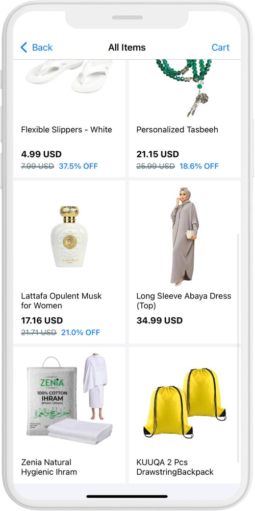 HajjGuide all items shop ios