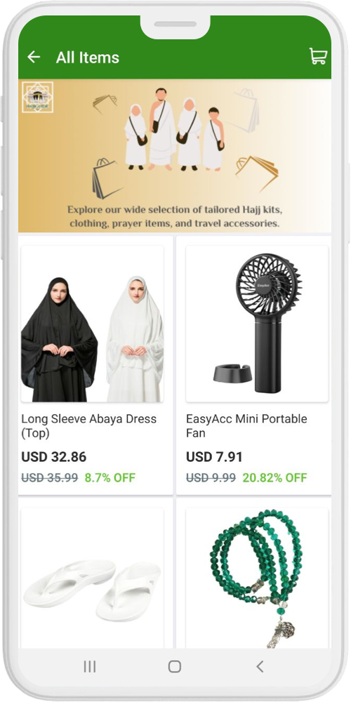 HajjGuide all items