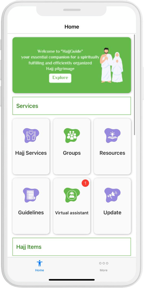 HajjGuide home ios
