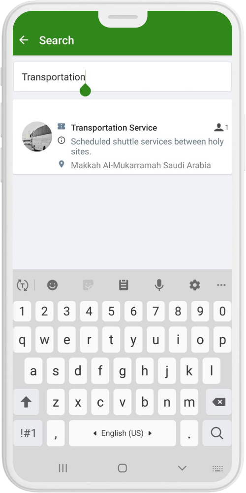 HajjGuide search keywords