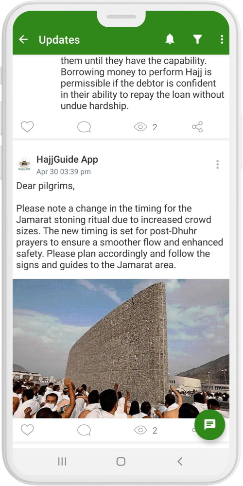 HajjGuide updates