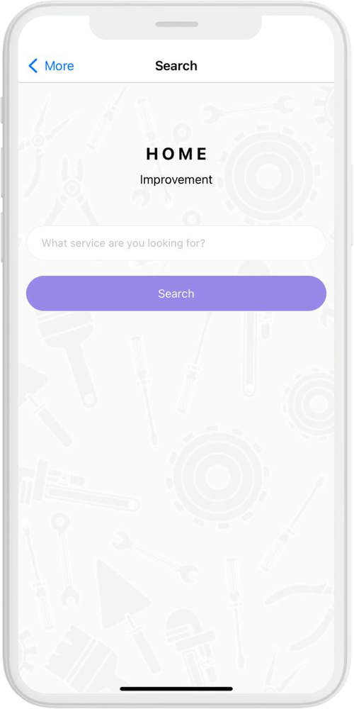 Home Improvement search ios