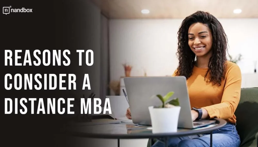 Reasons to Consider a Distance MBA