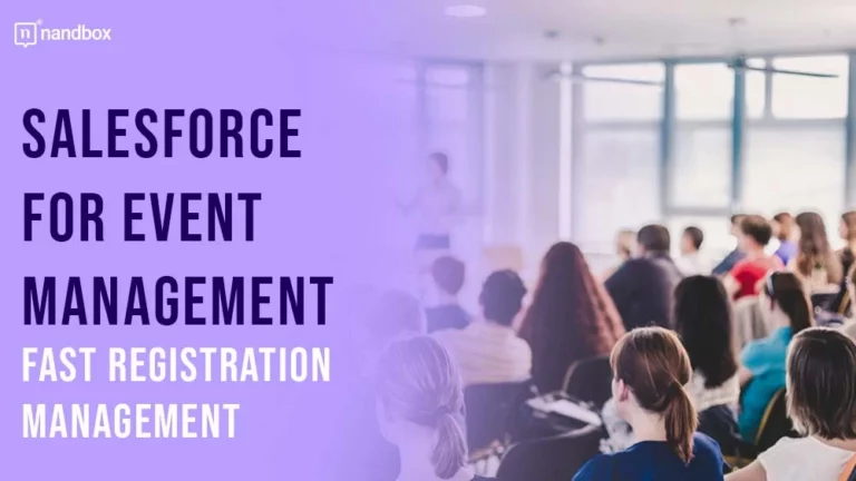 Salesforce for Event Management Fast Registration Management