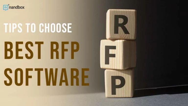 Tips to Choose Best RFP Software