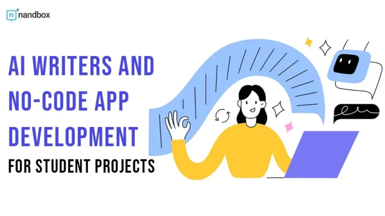 AI Writers and No-Code App Development for Student Projects