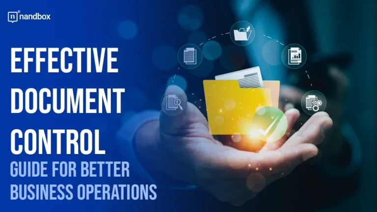 Effective Document Control Guide for Better Business Operations