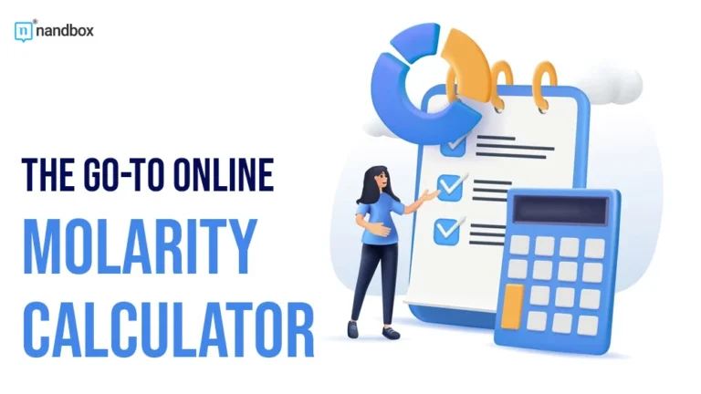 The Go-To Online Molarity Calculator 