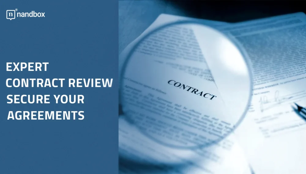 Expert Contract Review – Secure Your Agreements