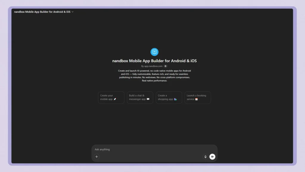 nandbox App Builder GPT The Only22