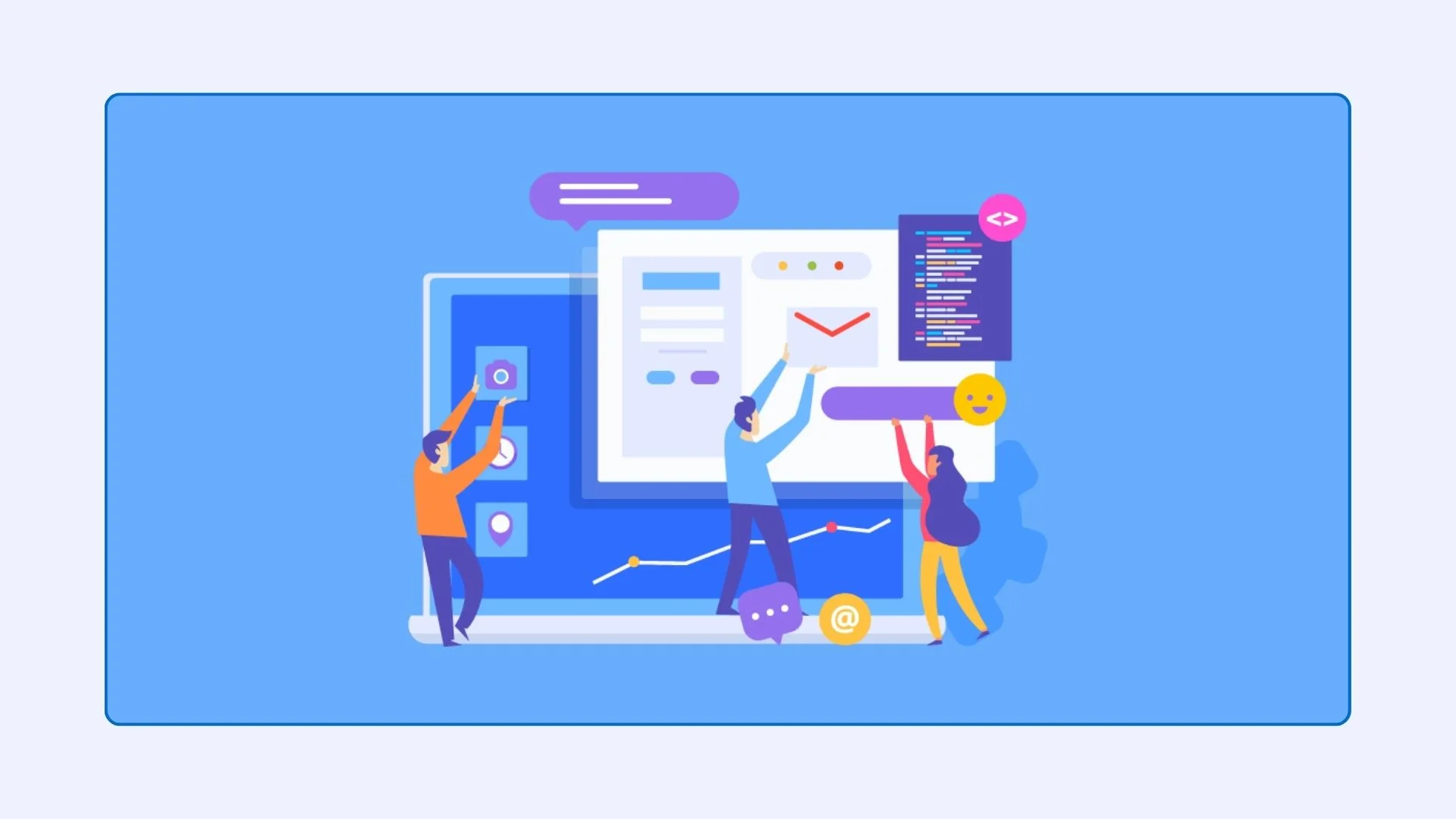 Creating custom application flows
