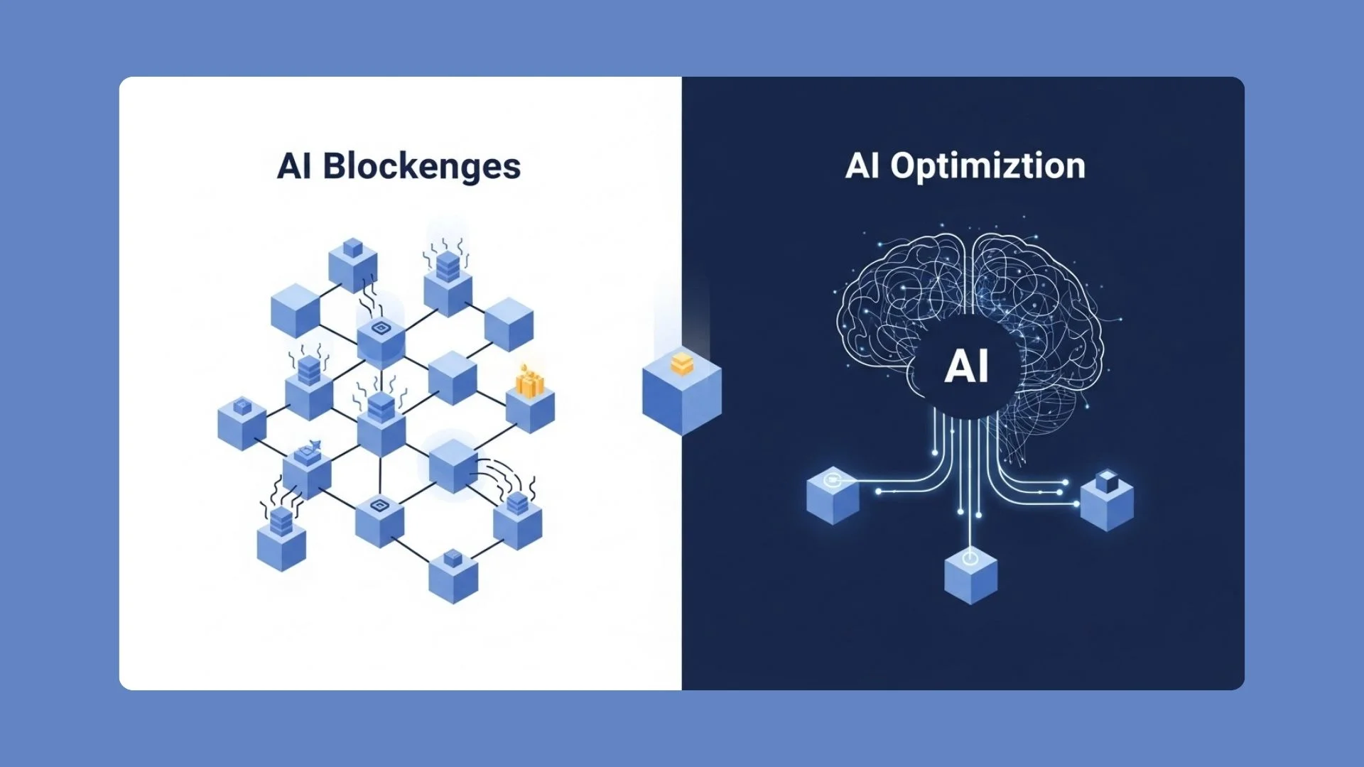 What are the challenges AI blockchains face