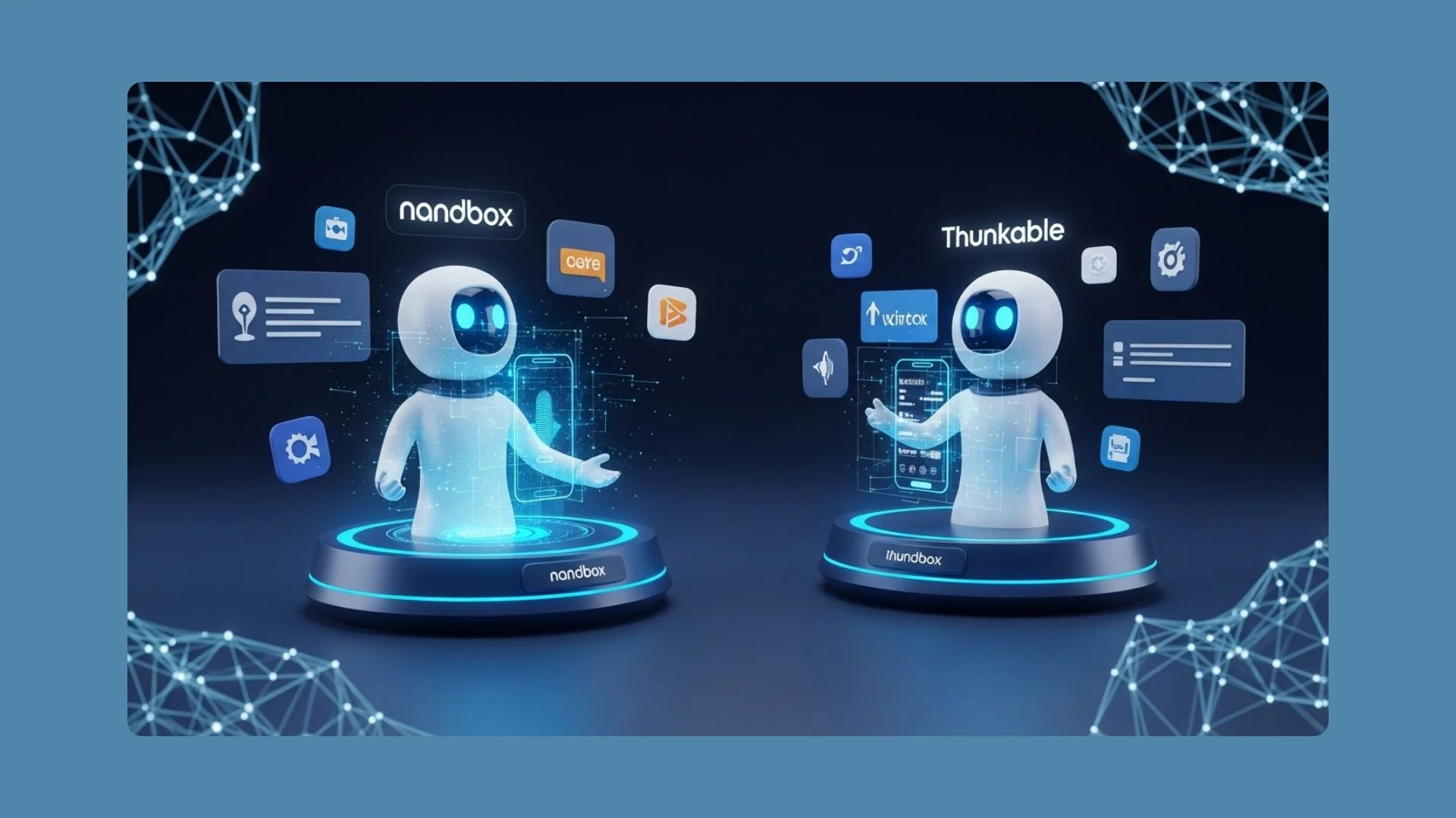 AI-Powered App Generation Which No-Code App Builder Offers the Best AI App Generation, nandbox vs. Thunkable.jpg