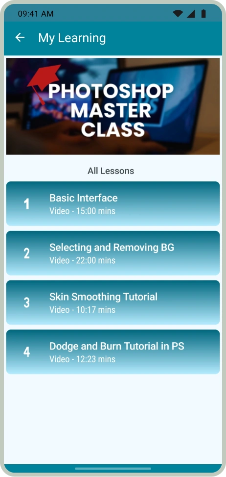 Online Courses Android 22