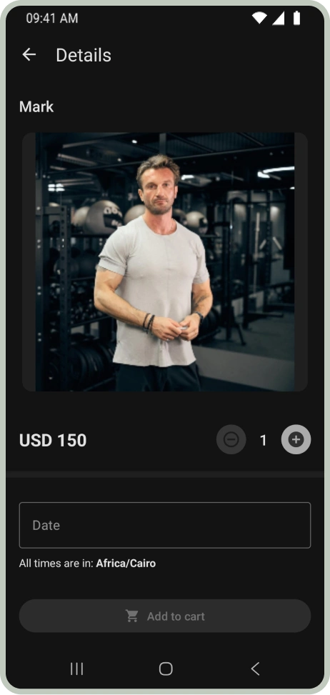 Gym Fitness App Development - nandbox Native App Builder