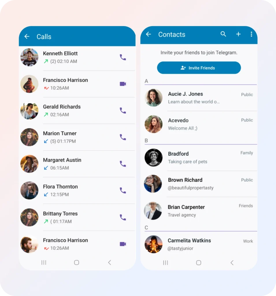 Telegram-Like App Builder - nandbox Native App Builder