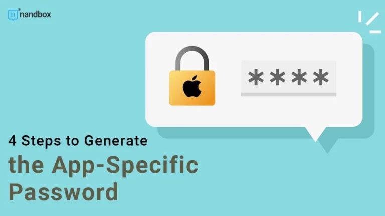 4 Steps to Generate the App Specific Password