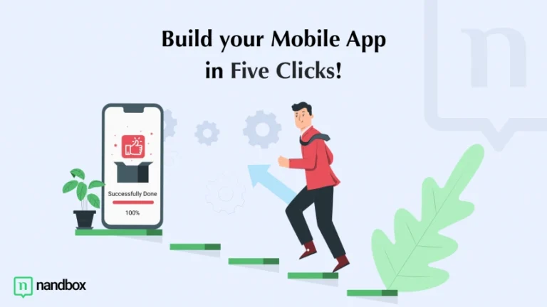 Five Clicks to Build a Mobile App---